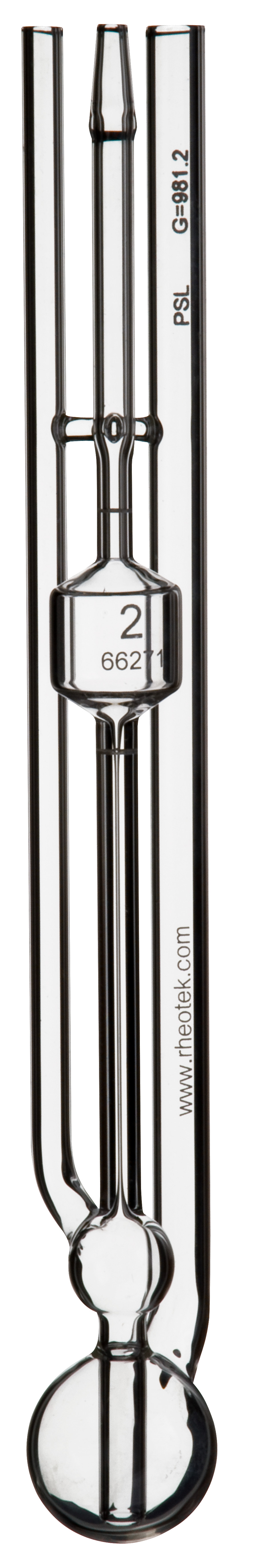 Suspended-Level Shortened Form Viscometer - Shell Pattern 